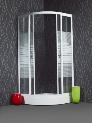 ΚΡΥΣΤΑΛΛΑ A904-80 ΚΥΚΛΙΚΑ ΛΕΥΚΑ 80Χ80Χ183CΜ