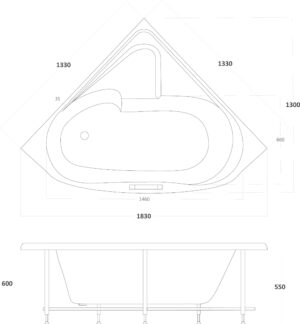 503 MADONNA 130 Χ 130 X h. 60cm