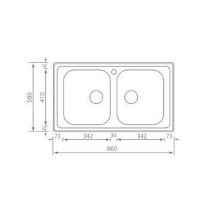 STAINLESS STEEL 11424 COMETA SATINE (86X50)