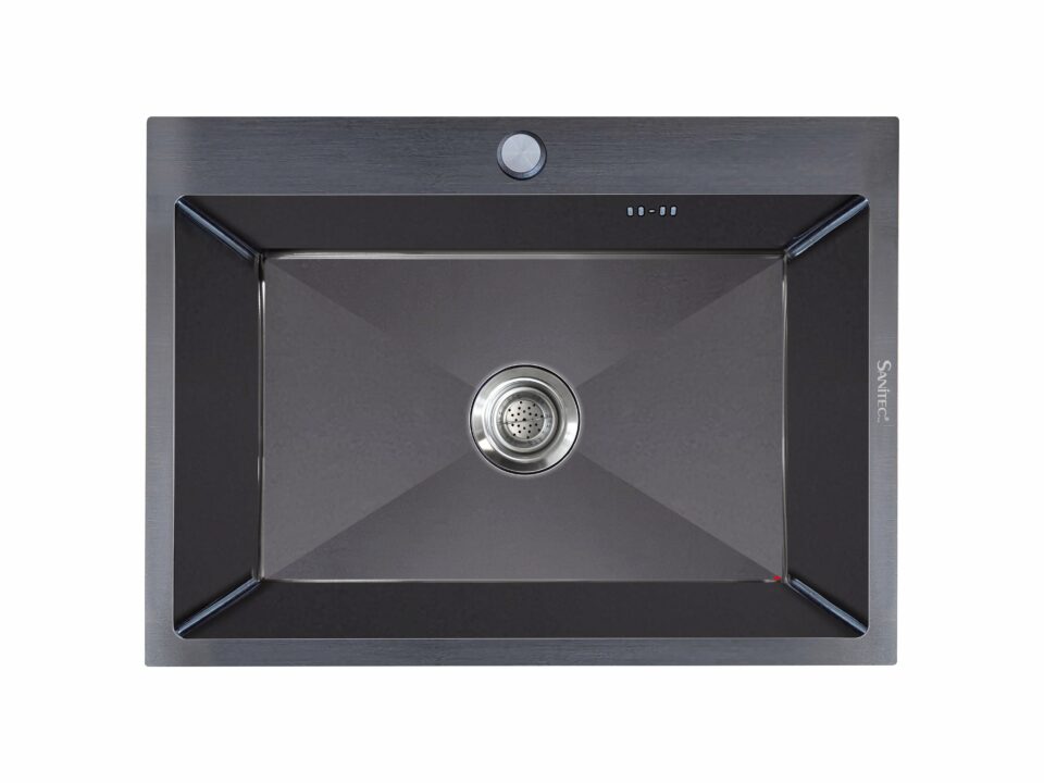 STAINLESS STEEL 6050B VΙSΙΟΝ ΝΑΝΟ ΒLΑCΚ 60Χ50 1V