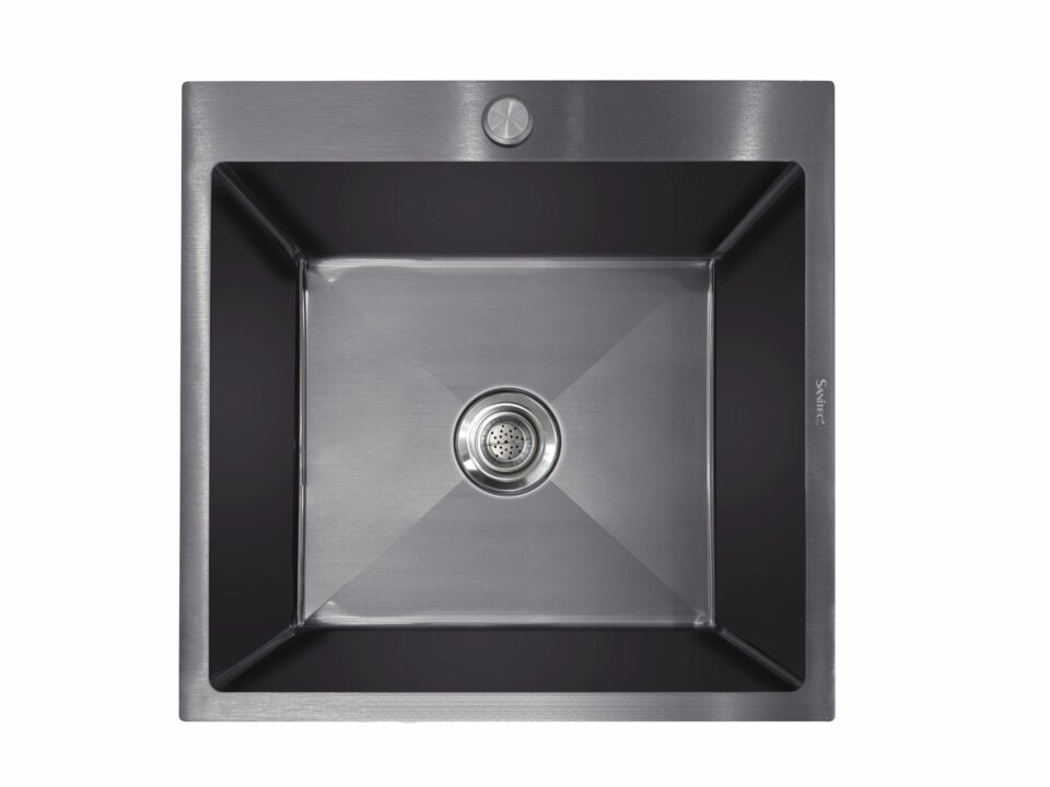 STAINLESS STEEL 5050B VΙSΙΟΝ ΝΑΝΟ ΒLΑCΚ 50Χ50 1V